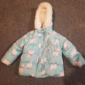 Girl winter coat